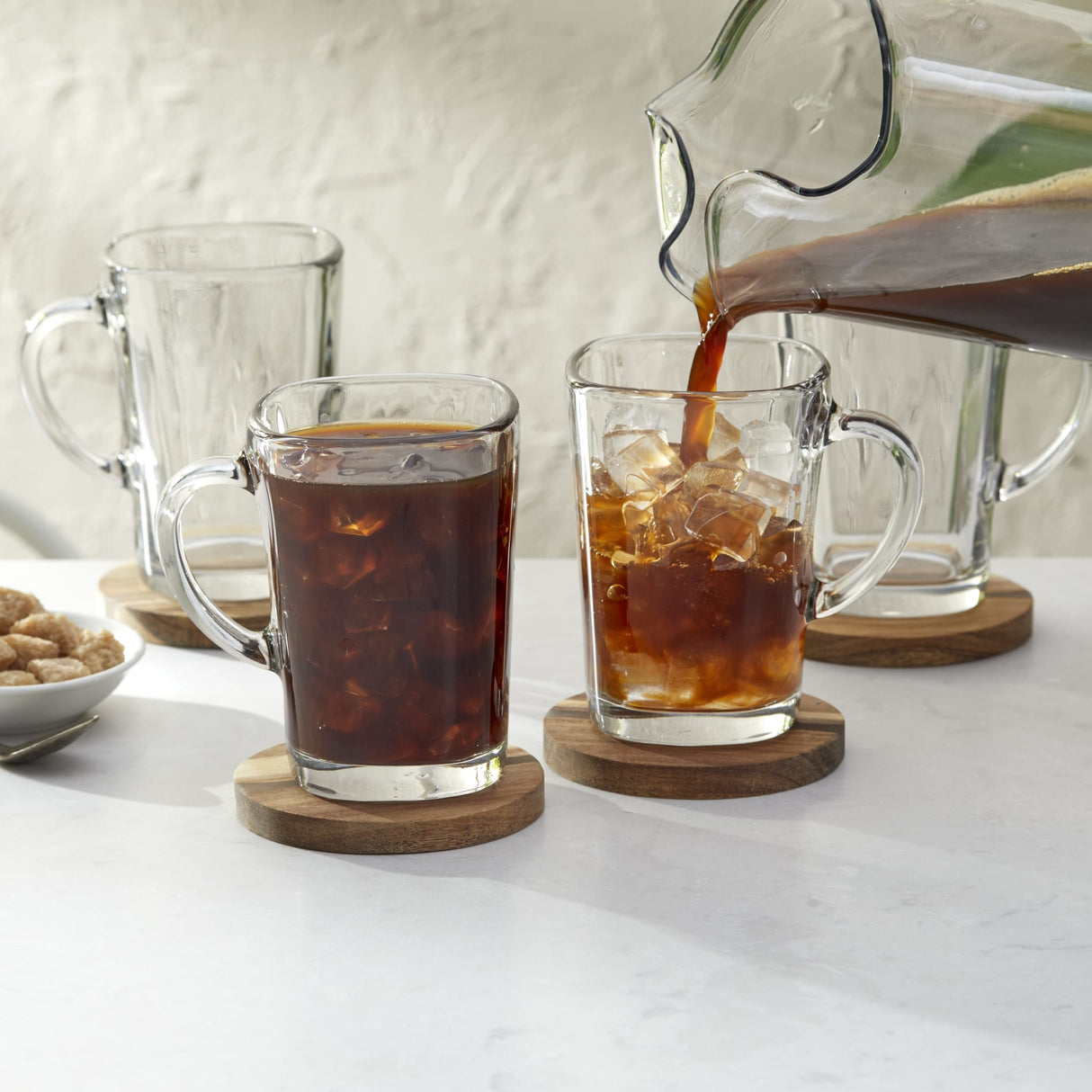 Libbey Tempo Tall Mug, 16 ounce, Set of 4