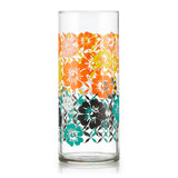 Libbey Vintage Flower Power Cooler Glasses, 16 ounce, Set of 4-Beverageware-Parc Decor