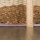 Libra Washable Kids Rug - Dinosaur rocket car rainbow-Rugs-Parc Decor