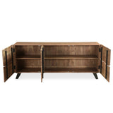 Light Acacia Live Edge Sideboard