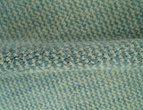 Light Blue and Beige Stripes Design Contemporary Custom Made wool Area Rug
