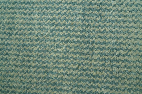 Light Blue and Beige Stripes Design Contemporary Custom Made wool Area Rug