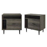 Lincoln Nightstand / Side Table-Occasional-Parc Decor
