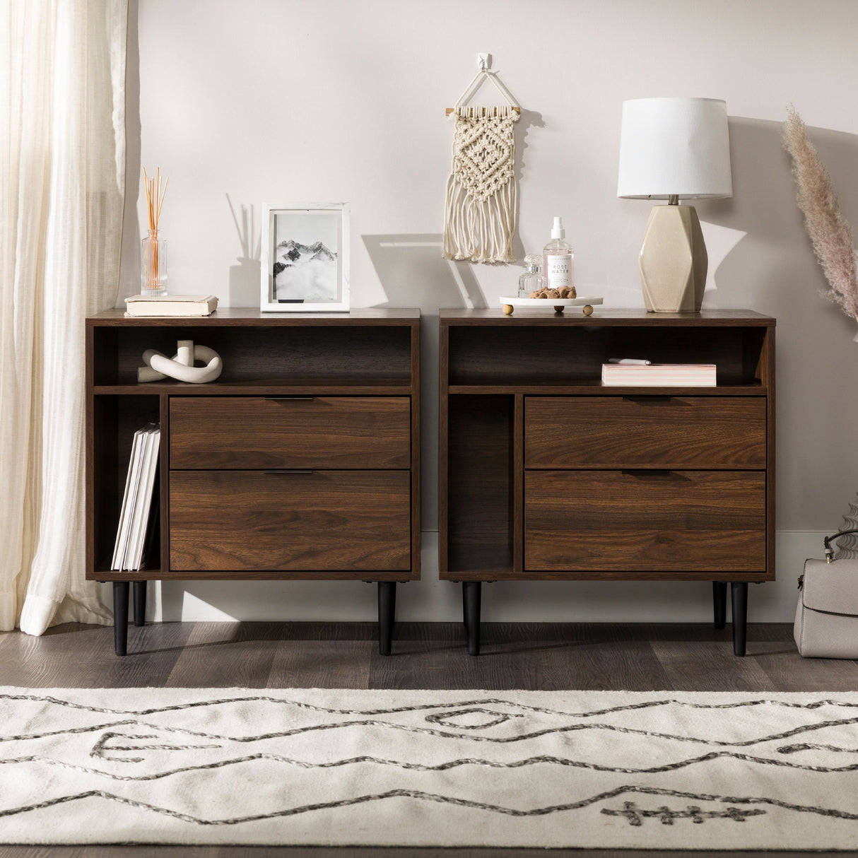 Lincoln Nightstand / Side Table-Occasional-Parc Decor