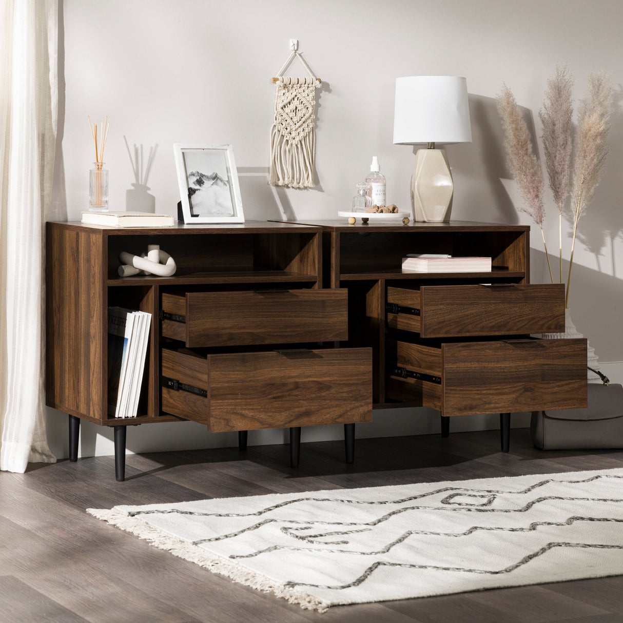 Lincoln Nightstand / Side Table-Occasional-Parc Decor