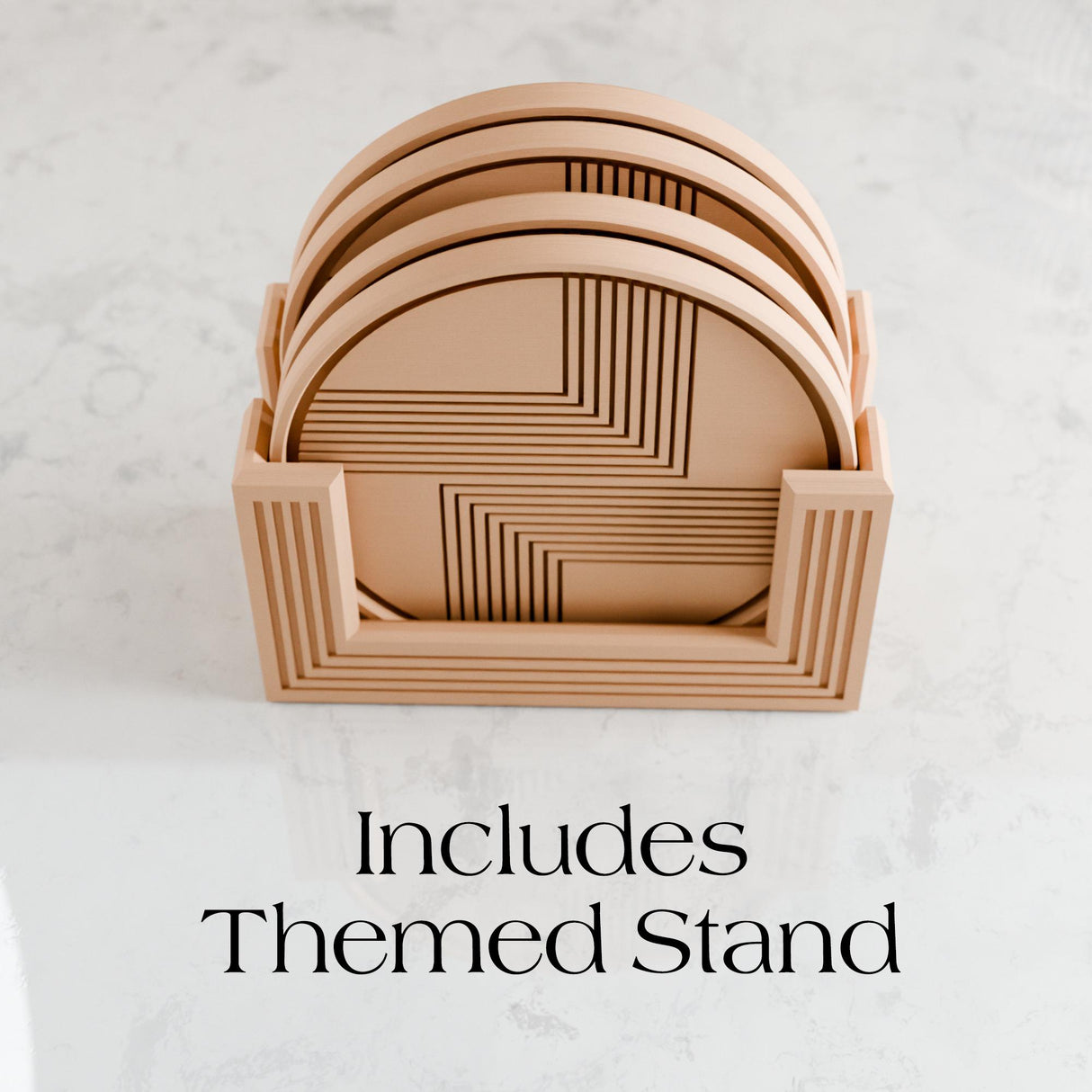 LINED Coaster-Coaster-Parc Decor