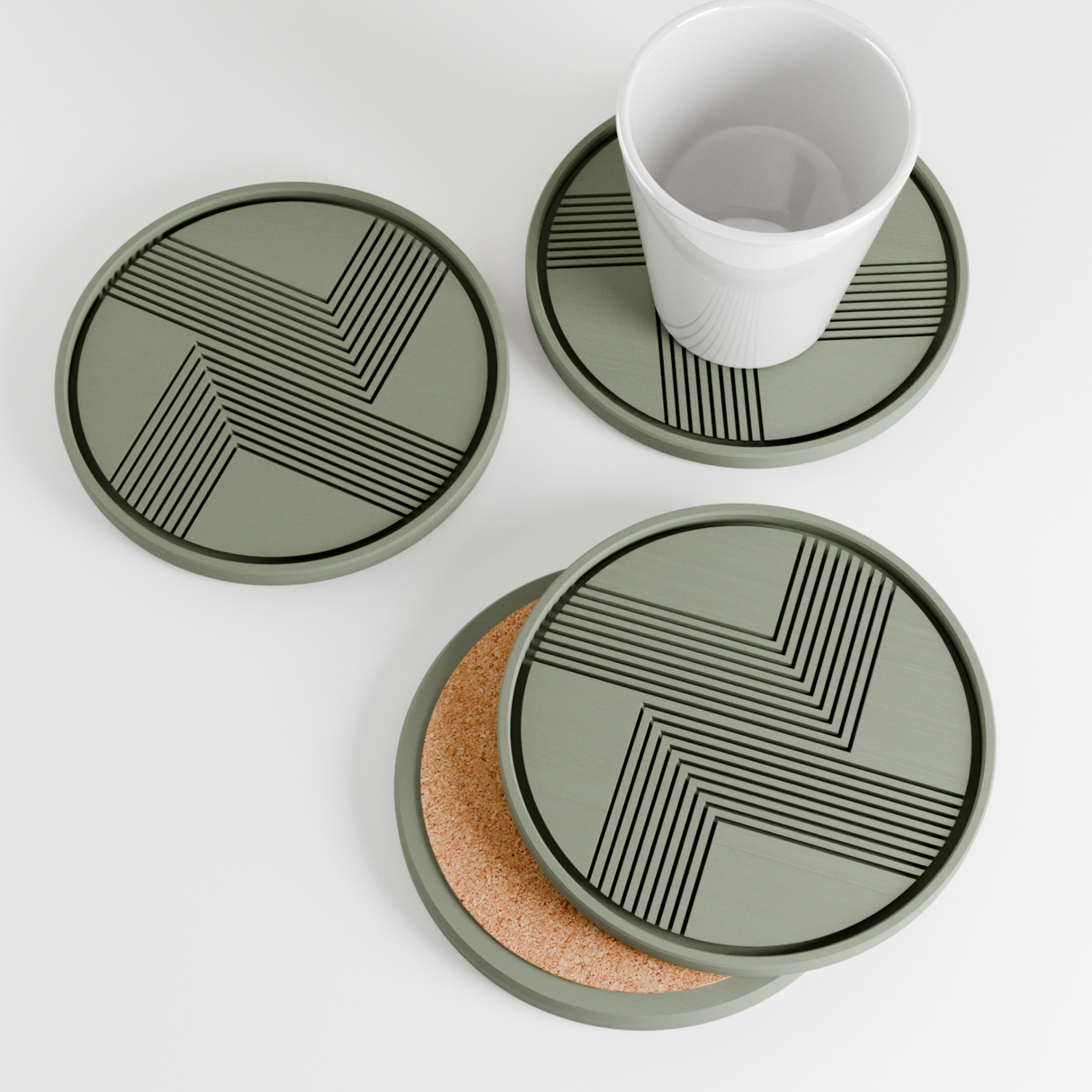 LINED Coaster