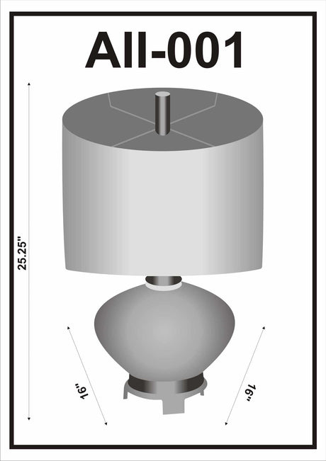 Lintangan Table Lamp - Clearance-Lighting-Parc Decor