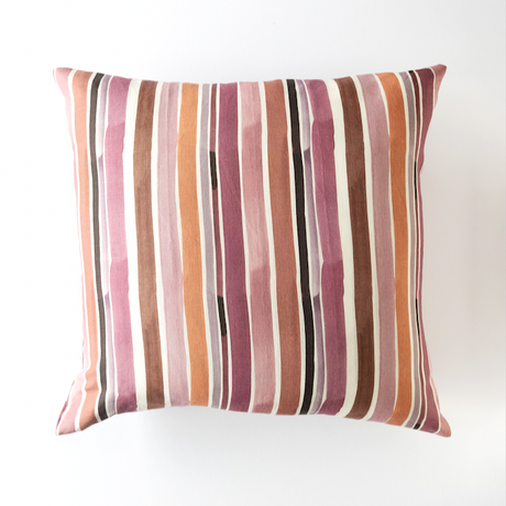 Lisbon Stripe Pillow-Pillows-Parc Decor