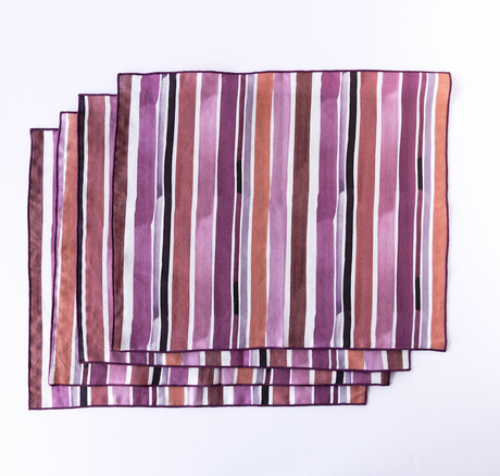 Lisbon Stripe Placemat-Placemats-Parc Decor