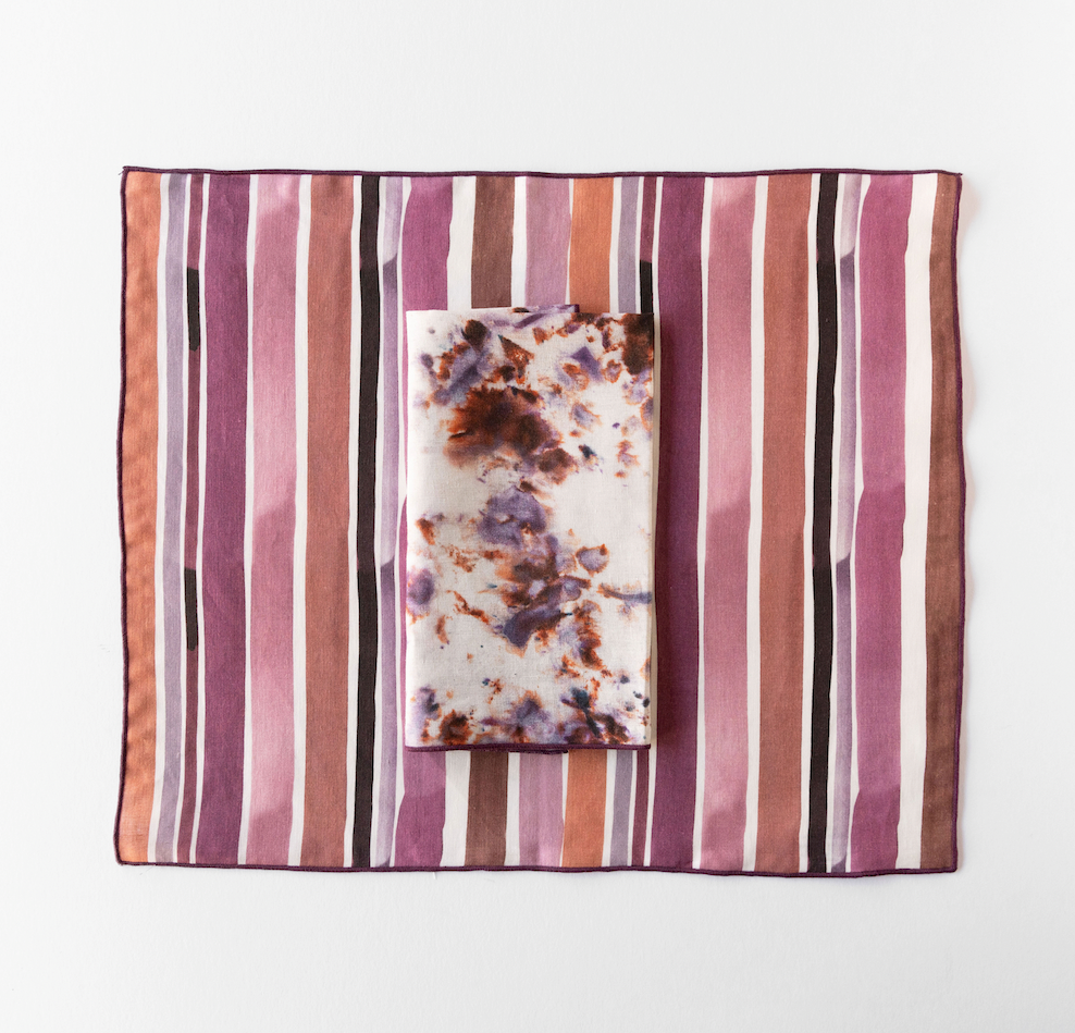 Lisbon Stripe Placemat-Placemats-Parc Decor