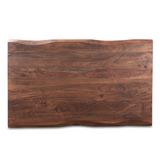 Live Edge Dining Table Gold Legs-Dining Table-Parc Decor