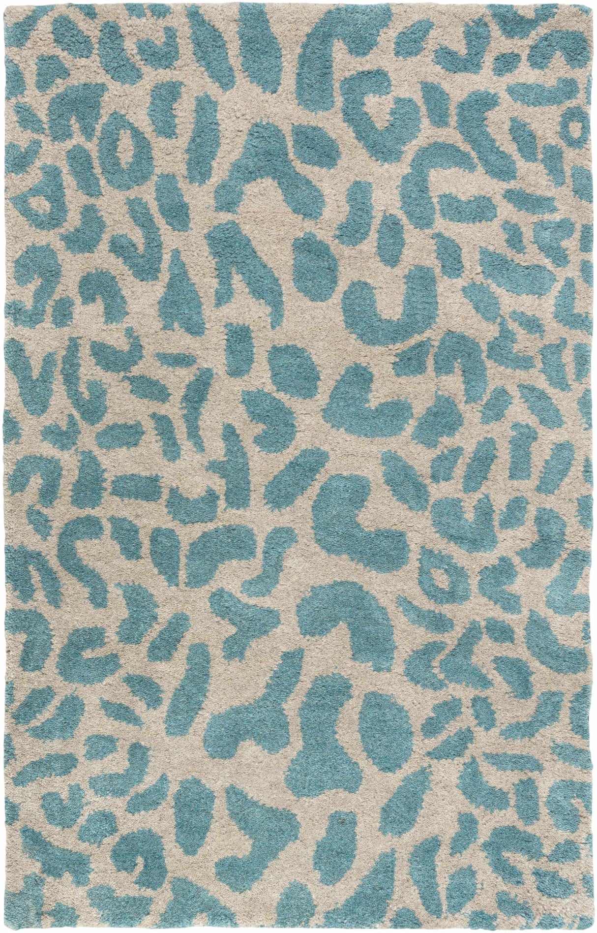 Lockbourne Leopard Print Area Rug-Rugs-Parc Decor