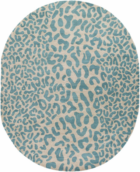Lockbourne Leopard Print Area Rug-Rugs-Parc Decor