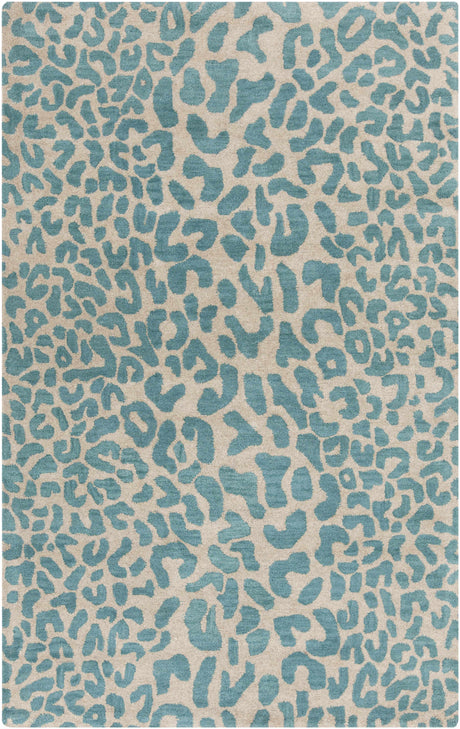 Lockbourne Leopard Print Area Rug-Rugs-Parc Decor