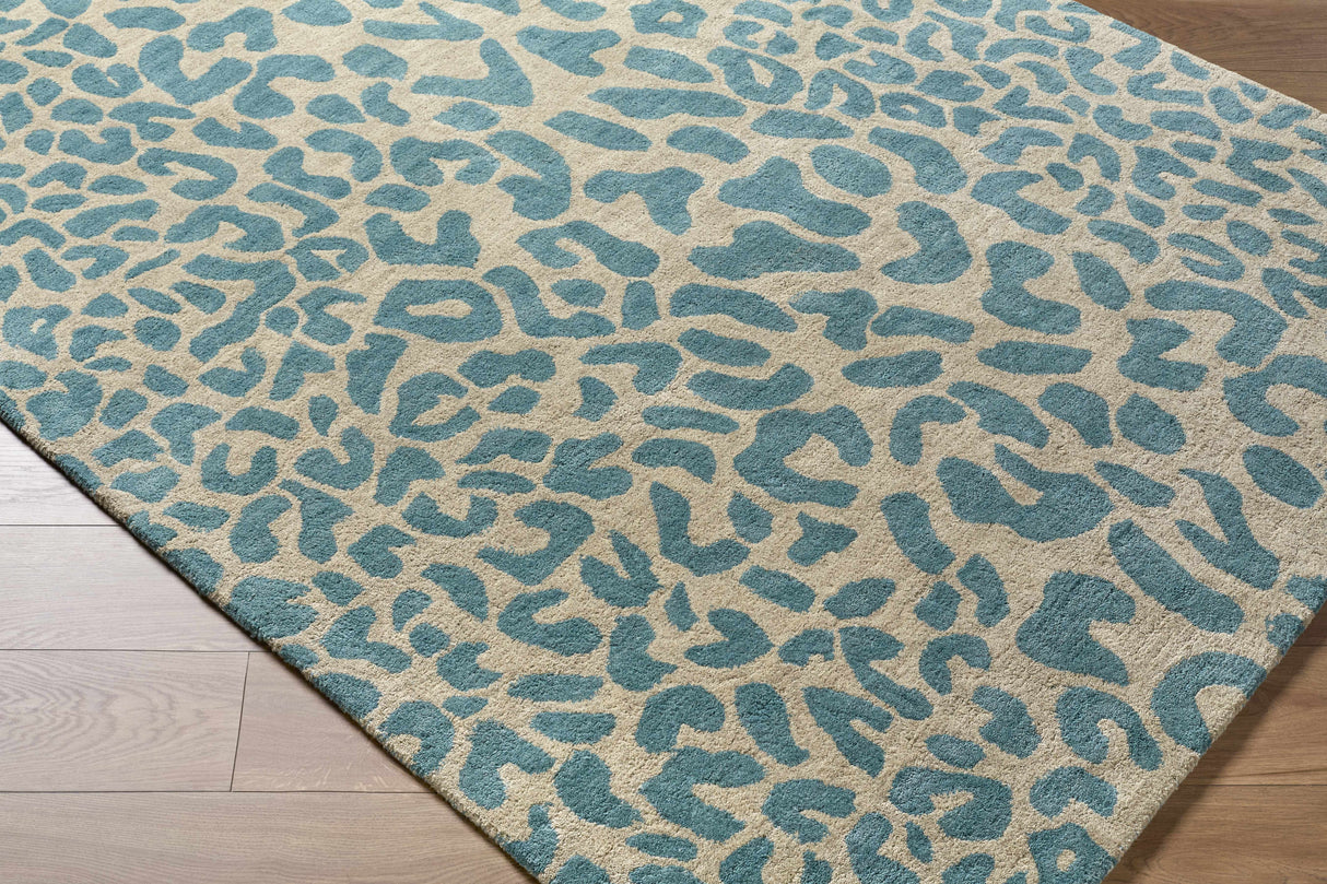 Lockbourne Leopard Print Area Rug-Rugs-Parc Decor