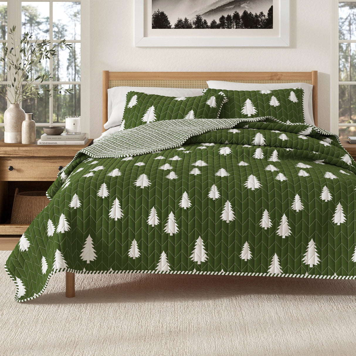 Lodge Printed Quilt - Arrowhead