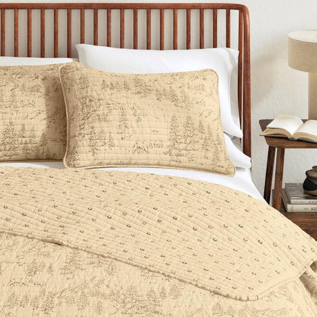 Lodge Printed Quilt - Moonlight Ridge