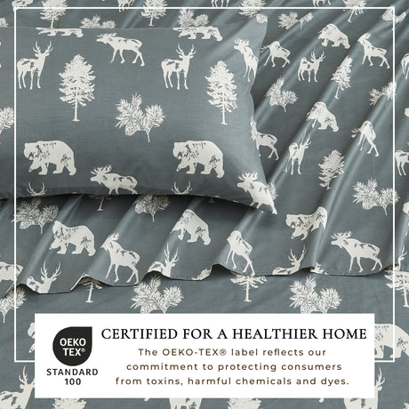 Lodge Printed Sheet Set - Mountain Ridge Collection