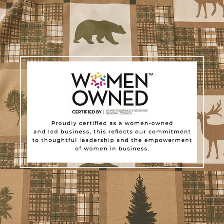 Lodge Printed Sheet Set - Mountain Ridge Collection