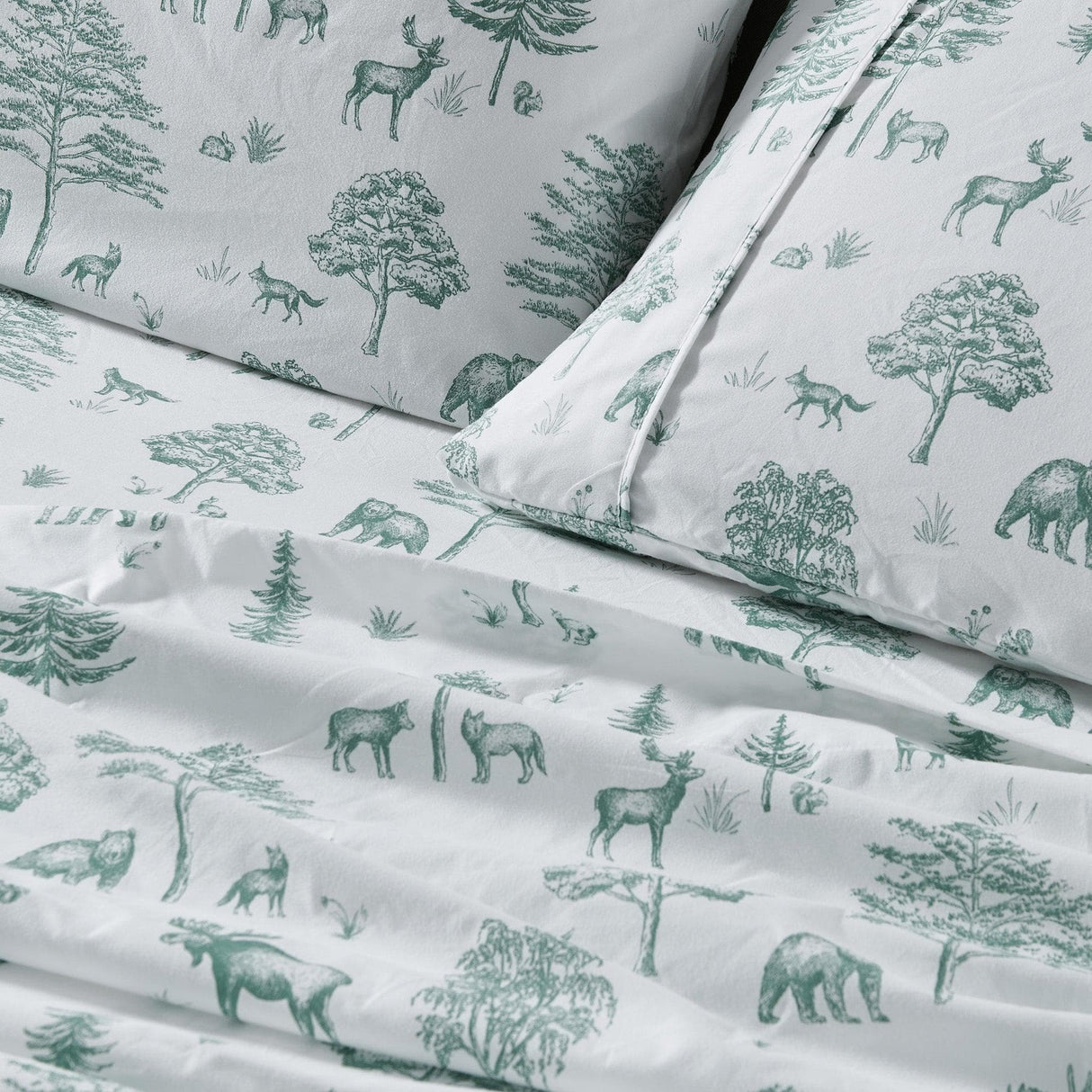 Lodge Printed Sheet Set - Mountain Ridge Collection