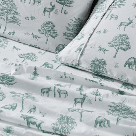 Lodge Printed Sheet Set - Mountain Ridge Collection