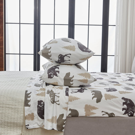 Lodge Printed Sheet Set - Mountain Ridge Collection