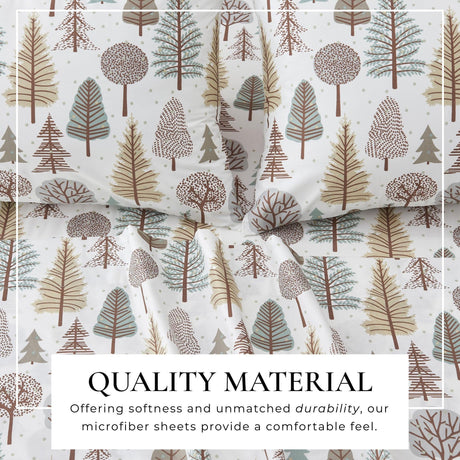 Lodge Printed Sheet Set - Mountain Ridge Collection