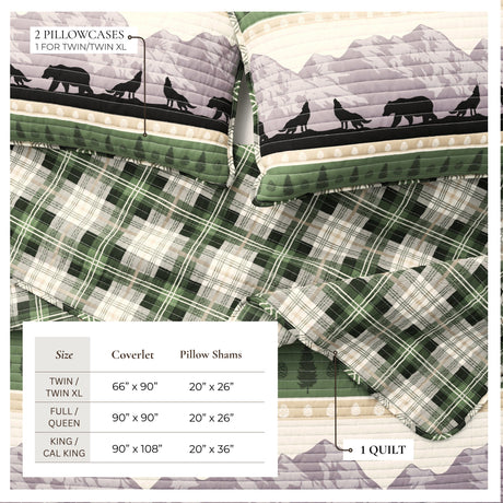 Lodge Quilt - Salt Creek Collection