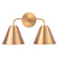 Loft Lantern Modern 2-Light Vanity Light