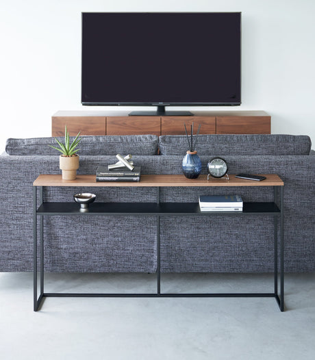 Long Console Table - Steel