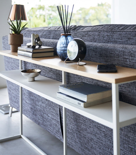 Long Console Table - Steel