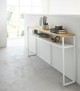 Long Console Table - Steel-End + Side Tables-Parc Decor