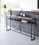 Long Console Table - Steel-End + Side Tables-Parc Decor