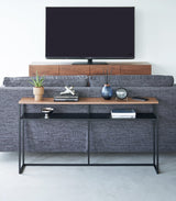 Long Console Table - Steel-End + Side Tables-Parc Decor