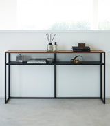 Long Console Table - Steel-End + Side Tables-Parc Decor