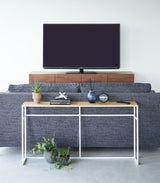 Long Console Table - Steel-End + Side Tables-Parc Decor