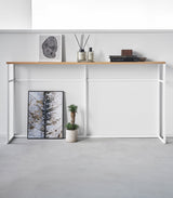 Long Console Table - Steel-End + Side Tables-Parc Decor