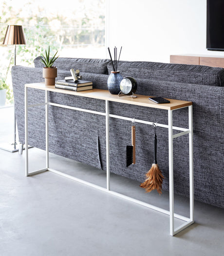 Long Console Table - Steel-End + Side Tables-Parc Decor