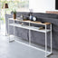 Long Console Table - Steel