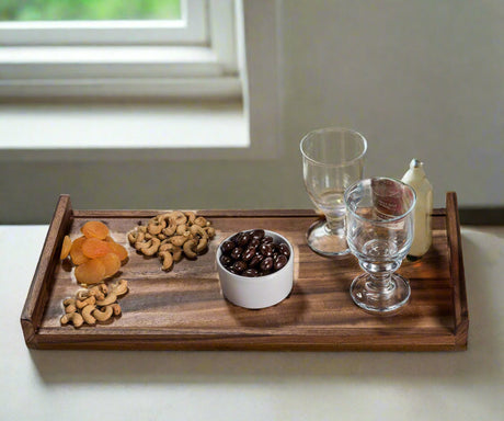Long Serving Tray - Solid Bottom-Serving Tray-Parc Decor
