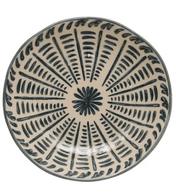 Lorna Hand Painted Plate-Dinnerware-Parc Decor