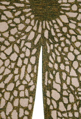 Lotus Lace Green Hand Tufted Wool Area Rug