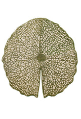 Lotus Lace Green Hand Tufted Wool Area Rug