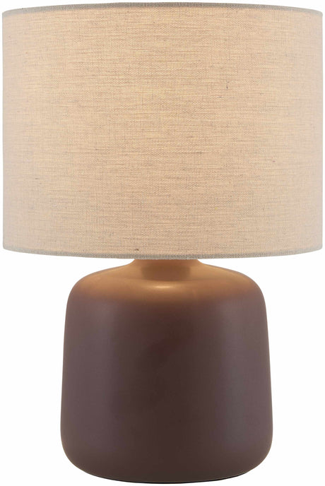 Lumellogno Dark Brown Table Lamp-Lighting-Parc Decor