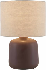 Lumellogno Dark Brown Table Lamp-Lighting-Parc Decor