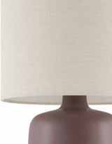Lumellogno Dark Brown Table Lamp-Lighting-Parc Decor
