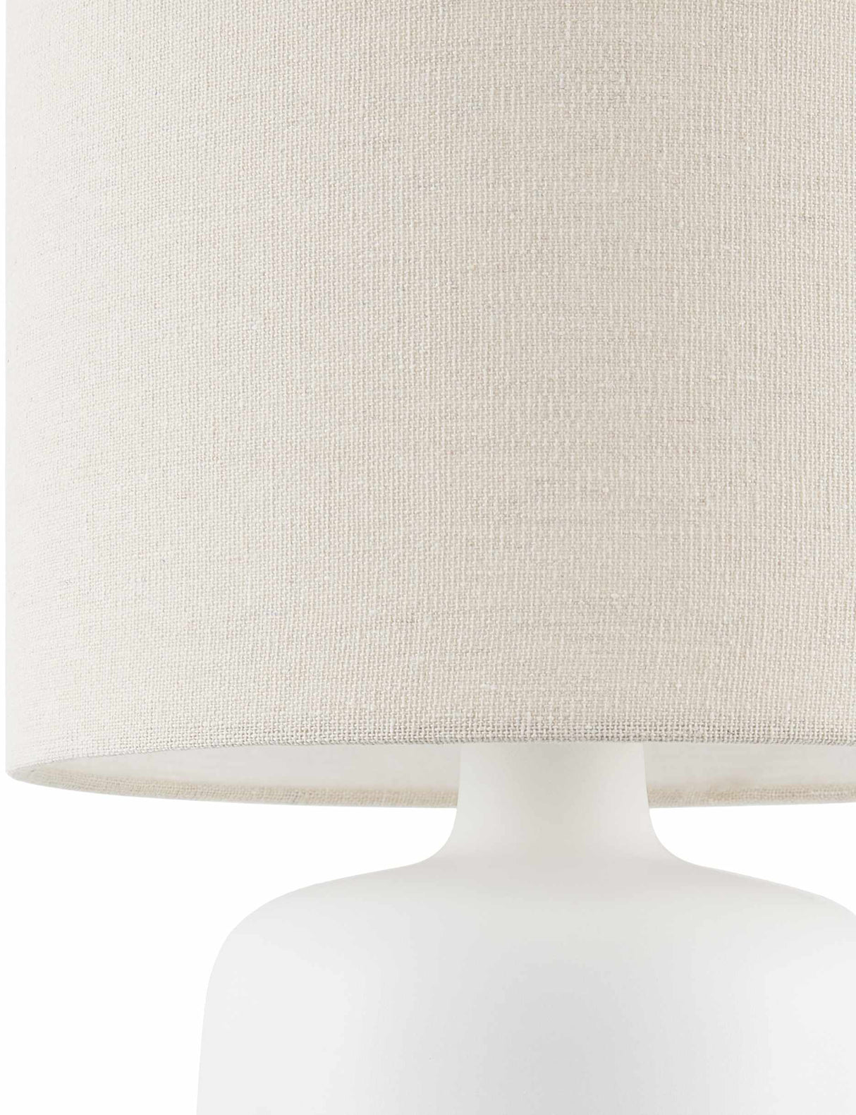 Lumellogno White Table Lamp-Lighting-Parc Decor