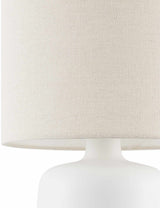 Lumellogno White Table Lamp-Lighting-Parc Decor