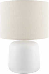 Lumellogno White Table Lamp-Lighting-Parc Decor